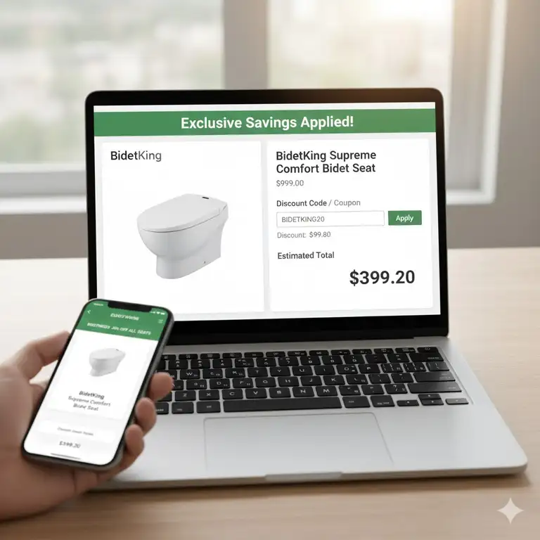 BidetKing Discount Code: Save 40% on Premium Bidets 2025