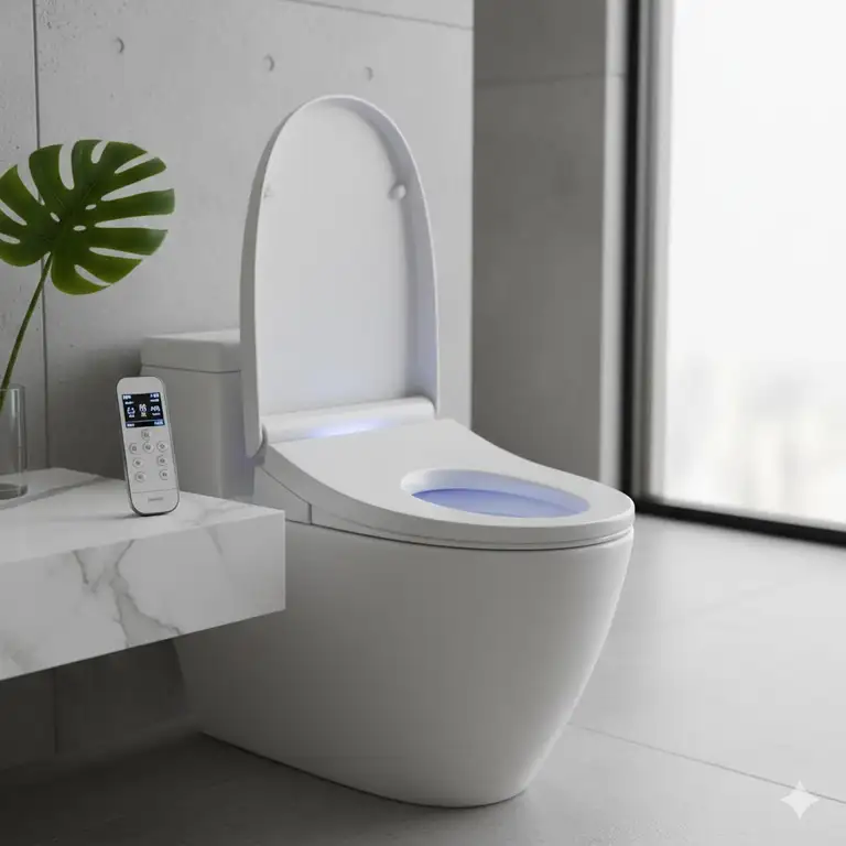 Elite Luxury Bidet with Wireless Remote Control: 7 Ultimate Smart Washlets