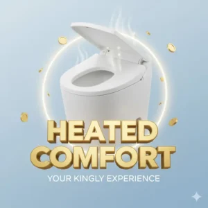 Enjoy a comfortable heated bidet seat when you use our exclusive bidet king promo code.