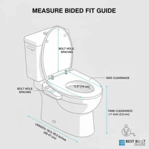 Guide to measuring for the best bidet for kohler toilet.