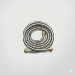 Retractable spray nozzle head assembly for modern bidet replacement parts.